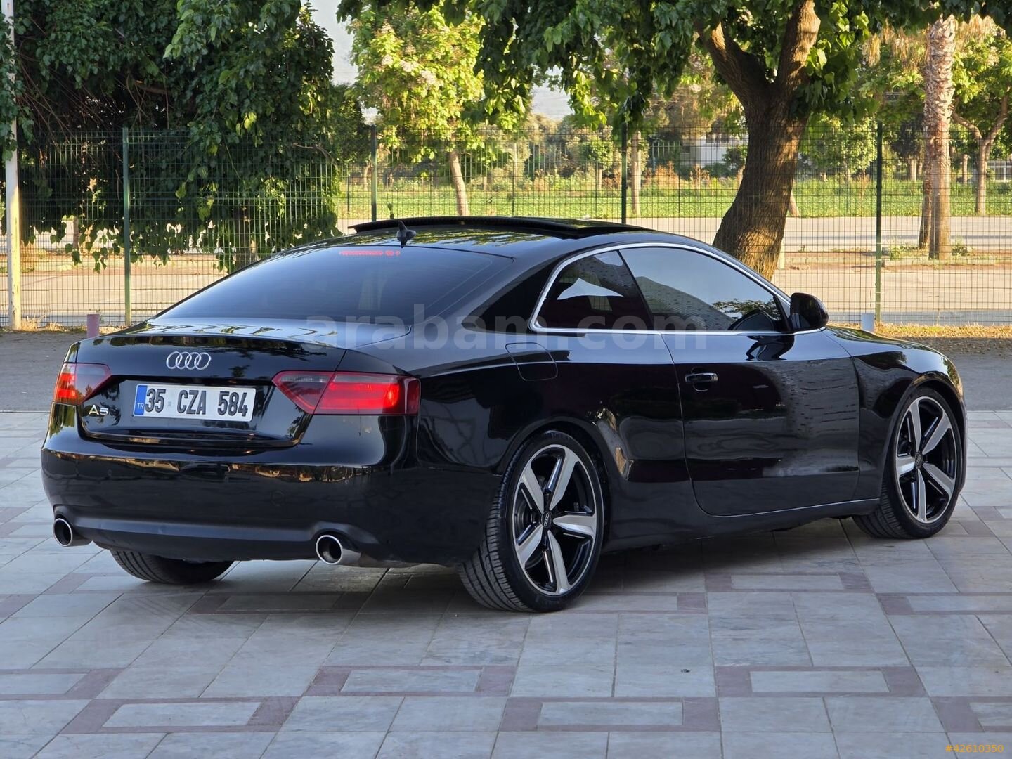 Galeriden Audi A5 Coupe 2.7 TDI 2008 Model İzmir 300.000 km Siyah 6