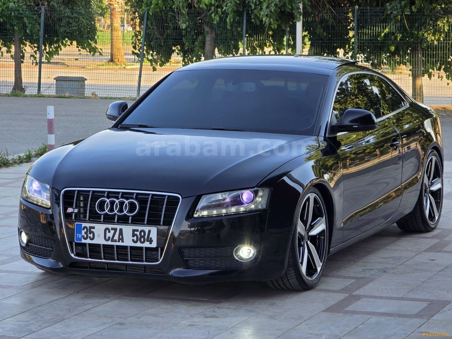 Galeriden Audi A5 Coupe 2.7 TDI 2008 Model İzmir 300.000 km Siyah 3