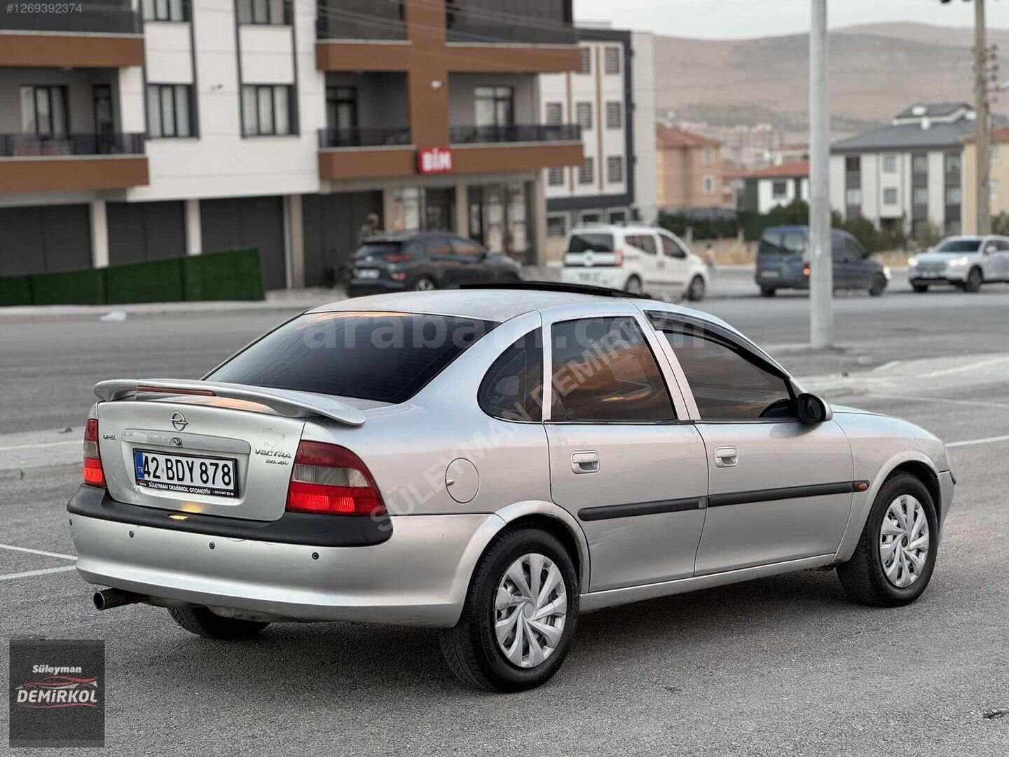 Galeriden Opel Vectra 2.0 CD 1996 Model Konya 370.000 km Gri 4