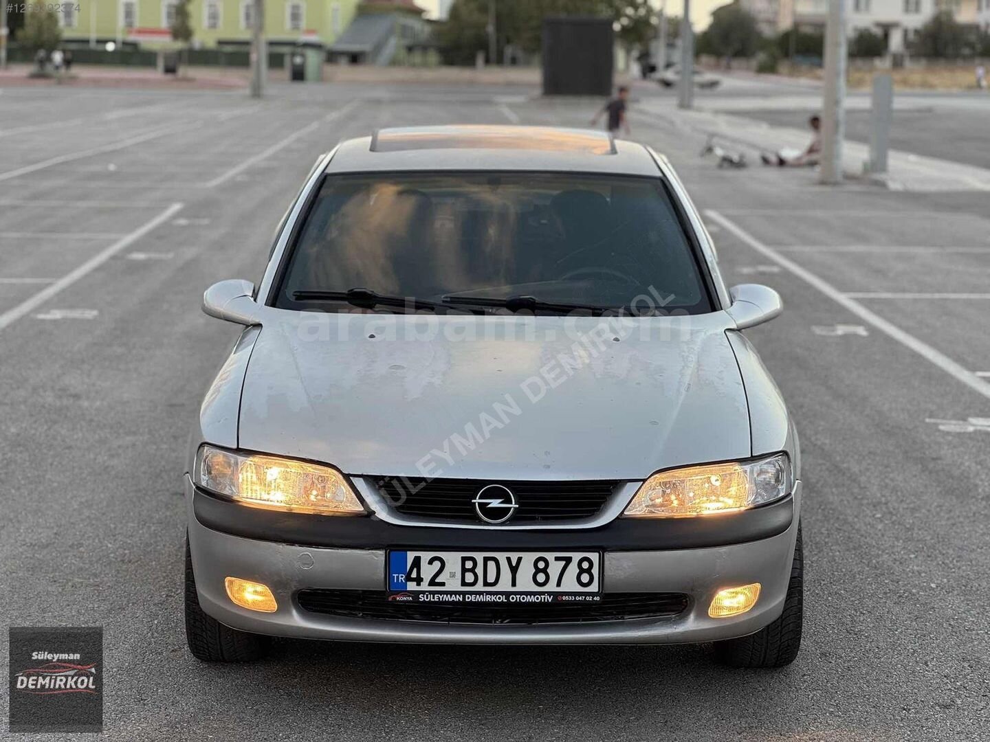 Galeriden Opel Vectra 2.0 CD 1996 Model Konya 370.000 km Gri 2