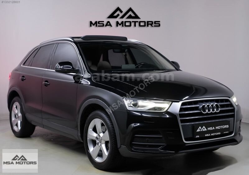 MSA-2016 AUDI Q3 1.4TFSI CAM TAVAN-SİYAH İÇ BEJ-18 JANT EMSALSIZ