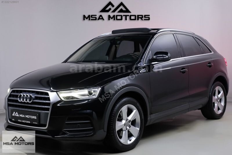 MSA-2016 AUDI Q3 1.4TFSI CAM TAVAN-SİYAH İÇ BEJ-18 JANT EMSALSIZ 3