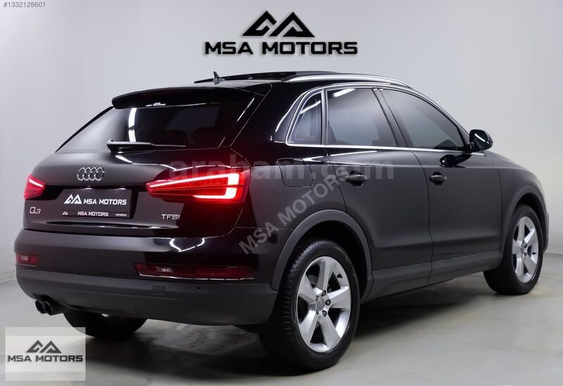MSA-2016 AUDI Q3 1.4TFSI CAM TAVAN-SİYAH İÇ BEJ-18 JANT EMSALSIZ 4