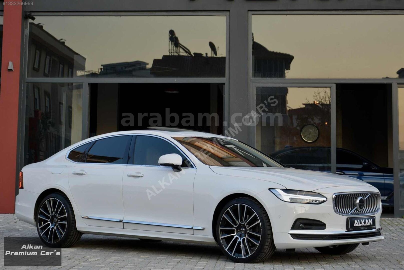 Galeriden Volvo S90 2.0 D B5 Plus Bright 2021 Model Antalya 174.000 km Beyaz 7