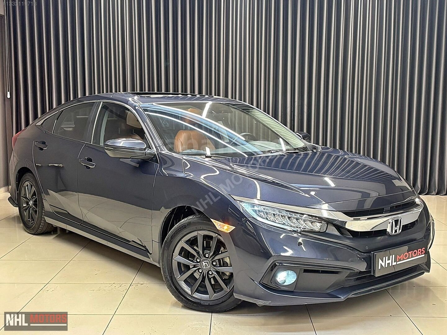NHLMOTORS 2021 H.CIVIC 1.6iVTEC ELEGANCE TABA DERİ KOLTUK+SUNROF 1