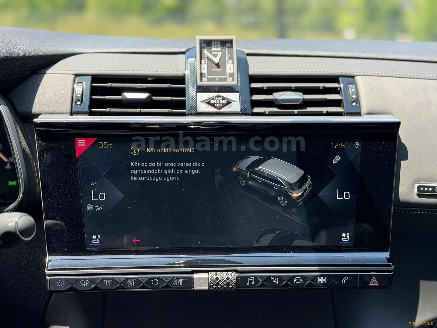 2019 DS7 1.5 BLUEHDI OPERA HATASIZ BOYASZ CAMTVN/HAFIZA/76.000km 3