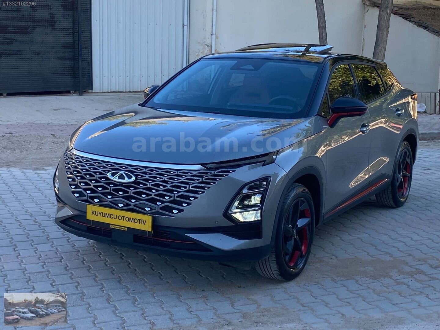 Galeriden Chery Omoda 5 1.6 T-GDI Luxury 2023 Model Afyonkarahisar 50.000 km Gri 3
