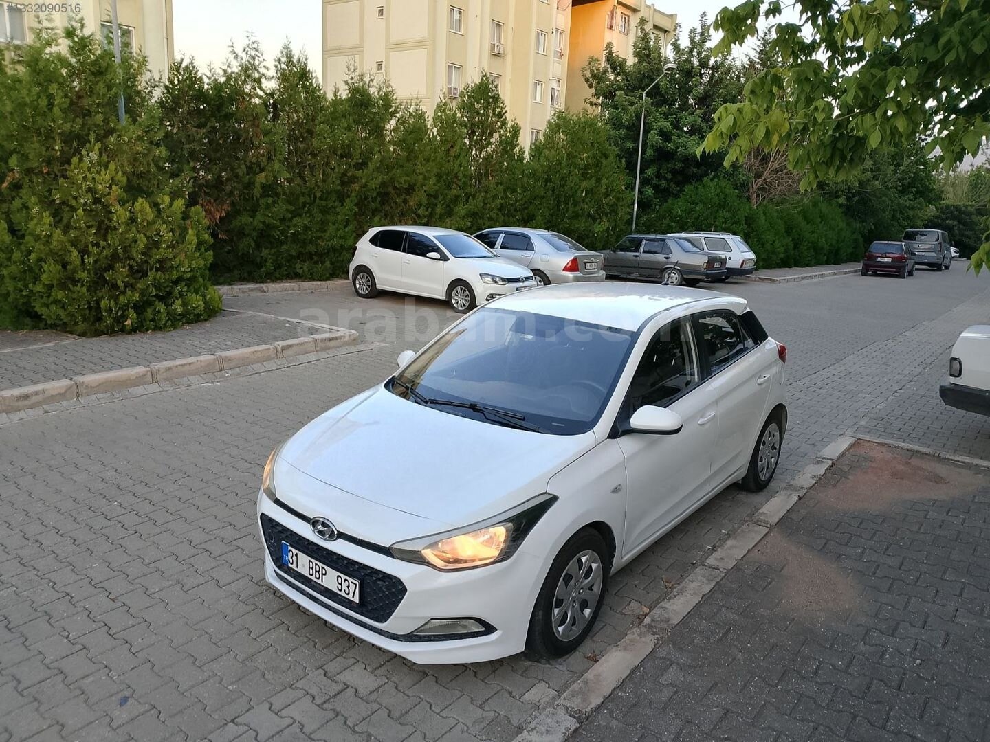 Galeriden Hyundai i20 1.2 MPI Jump 2016 Model Osmaniye 317.000 km Beyaz 2