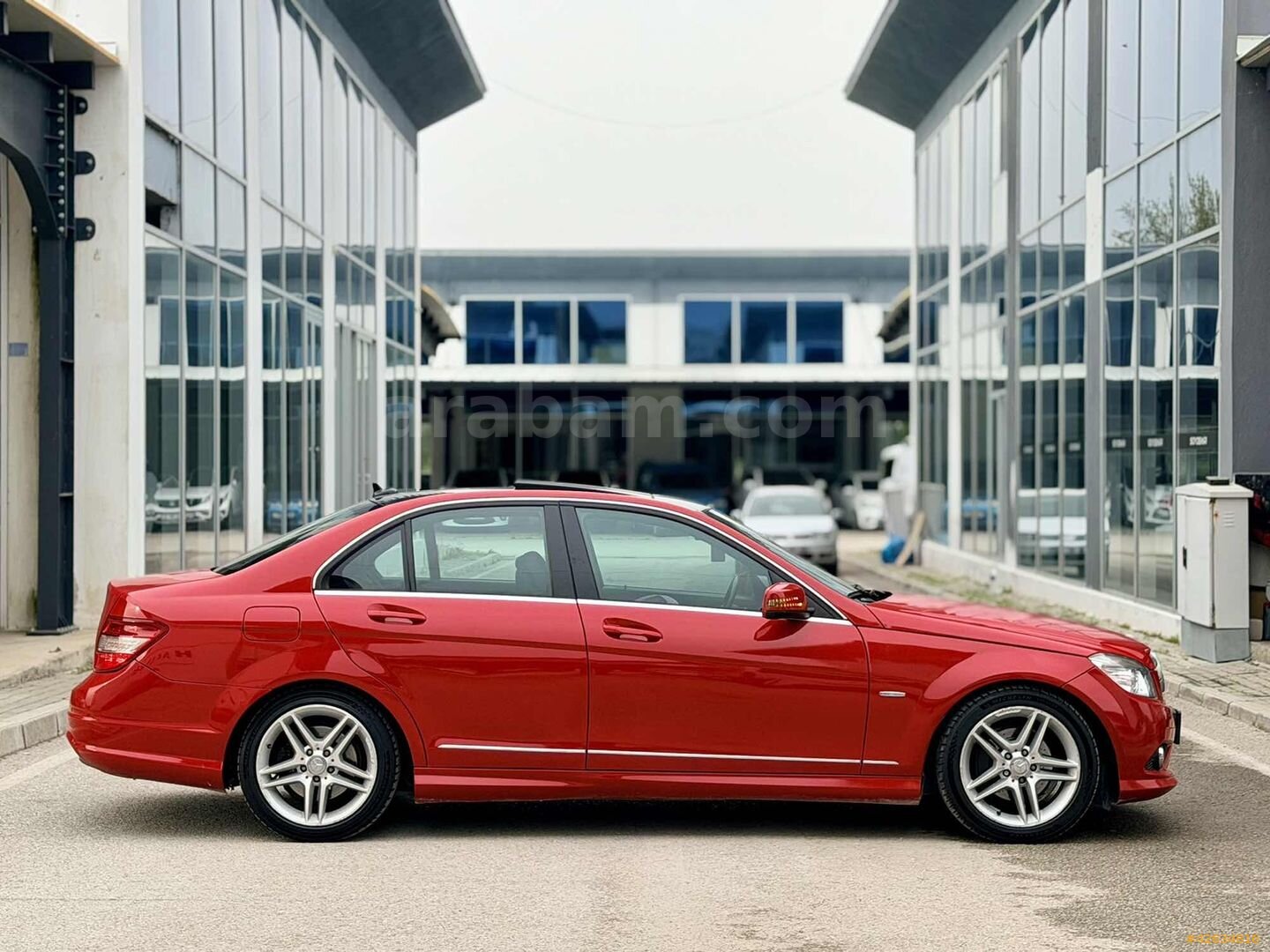 Galeriden Mercedes - Benz C 180 Kompressor BlueEfficiency AMG 2010 Model Denizli 245.000 km Kırmızı 7