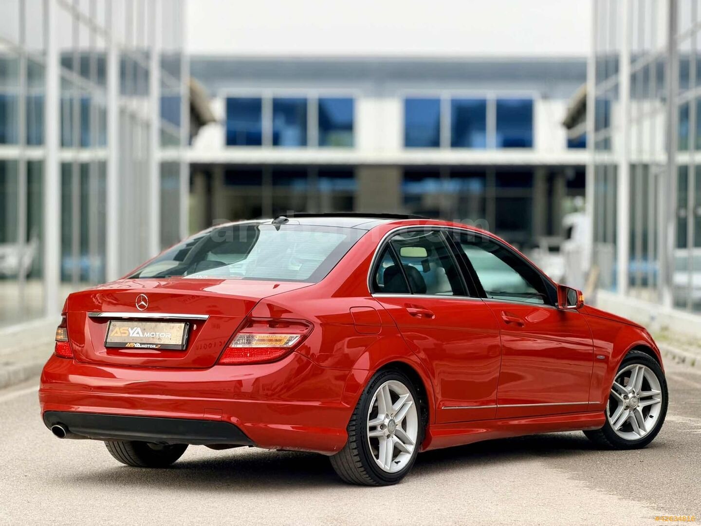 Galeriden Mercedes - Benz C 180 Kompressor BlueEfficiency AMG 2010 Model Denizli 245.000 km Kırmızı 4