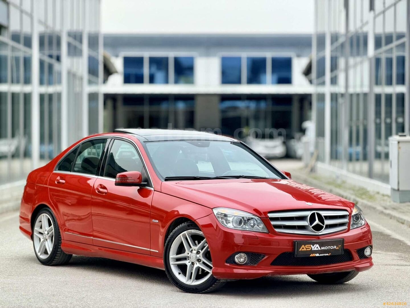 Galeriden Mercedes - Benz C 180 Kompressor BlueEfficiency AMG 2010 Model Denizli 245.000 km Kırmızı 1