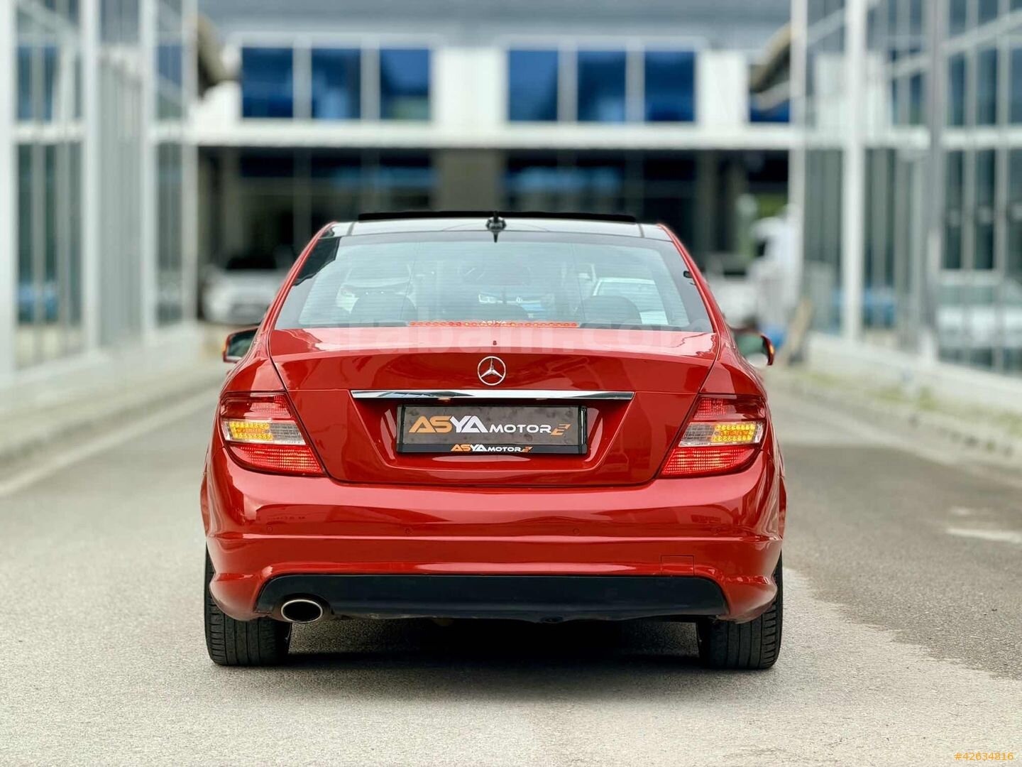 Galeriden Mercedes - Benz C 180 Kompressor BlueEfficiency AMG 2010 Model Denizli 245.000 km Kırmızı 5
