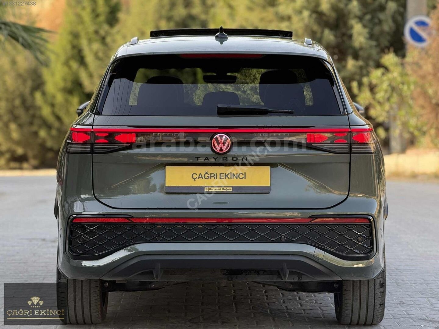 Galeriden Volkswagen Tayron 1.5 e-TSI R Line 2025 Model İzmir 8.300 km Yeşil 7