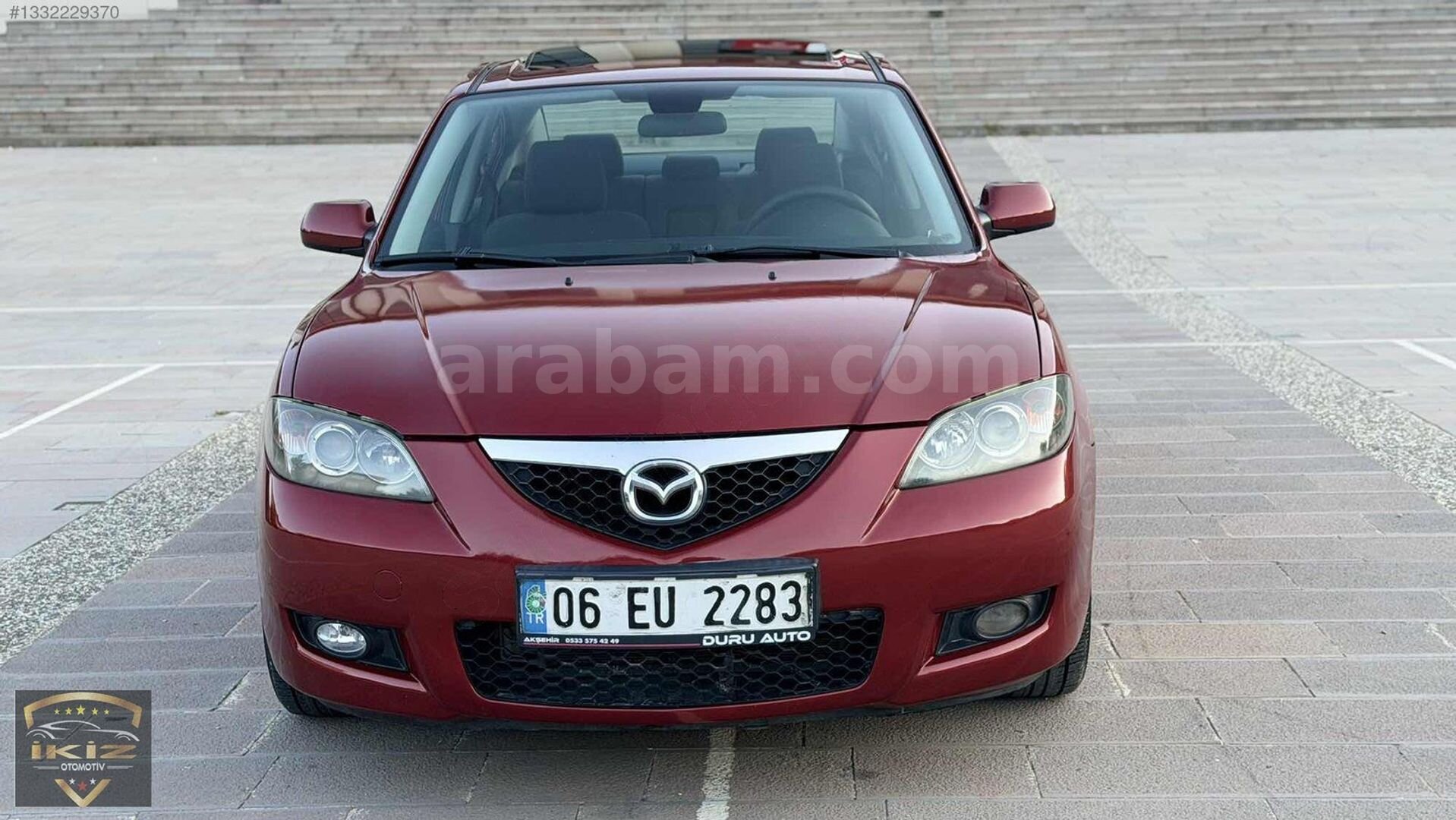 Galeriden Mazda 3 1.6 Touring 2009 Model Konya 260.000 km Kırmızı 3
