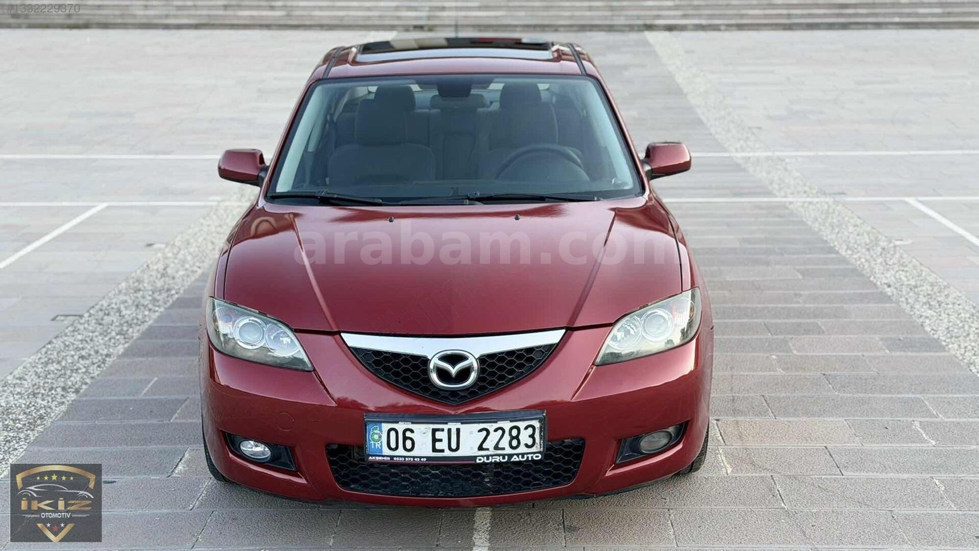 Galeriden Mazda 3 1.6 Touring 2009 Model Konya 260.000 km Kırmızı 4