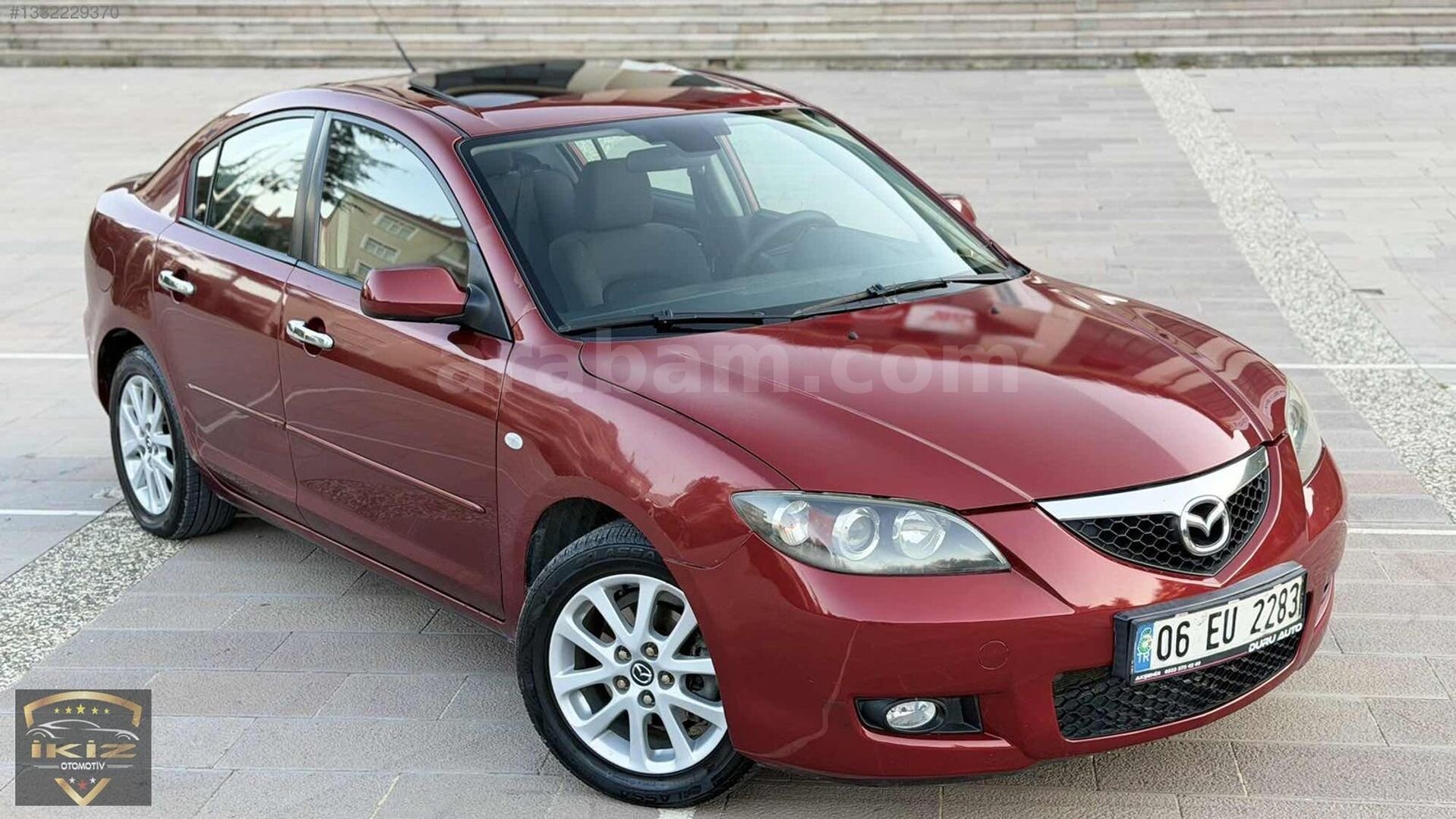 Galeriden Mazda 3 1.6 Touring 2009 Model Konya 260.000 km Kırmızı 2