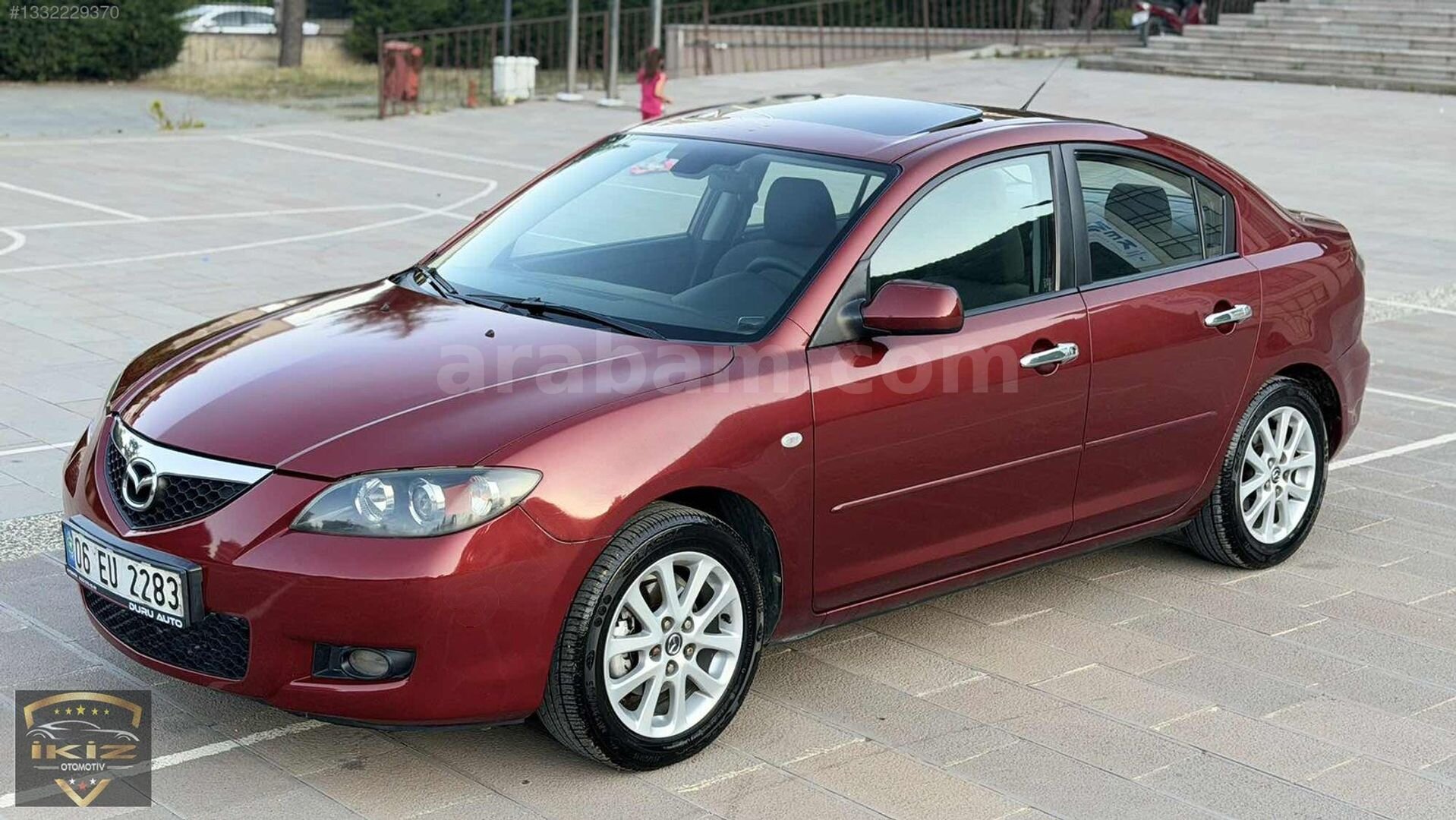 Galeriden Mazda 3 1.6 Touring 2009 Model Konya 260.000 km Kırmızı 6