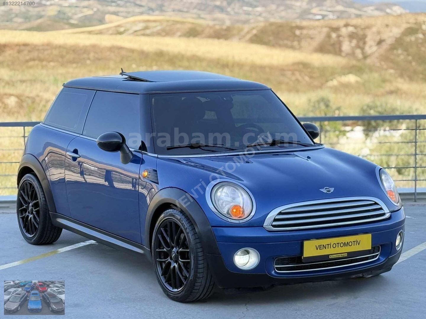 2007 MİNİ COOPER, OTOMATİK, CAM TAVAN, MAKYAJLI KASA, 115 HP 1