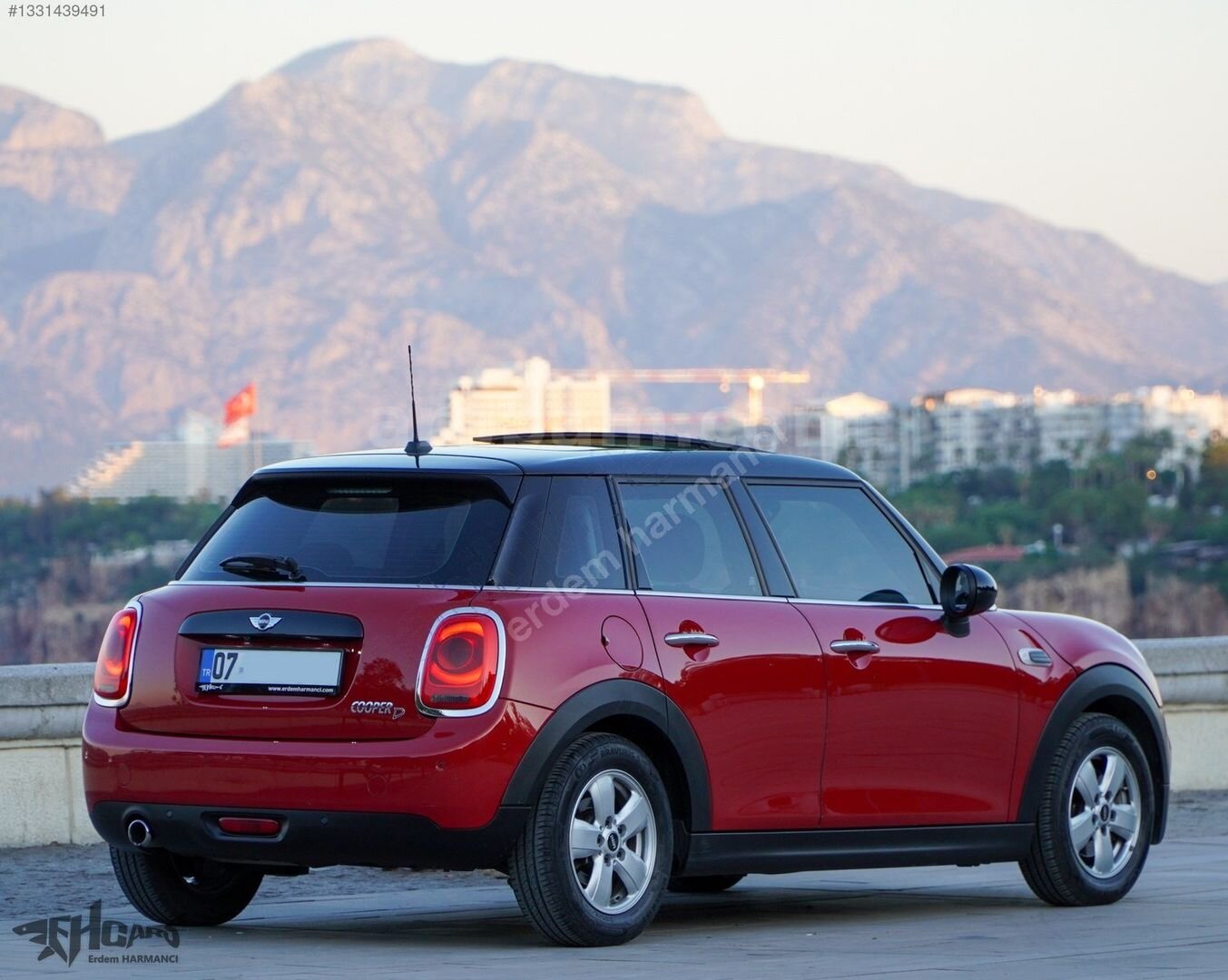 ERDEM'den 2016 Mini Cooper 1.5 D Chili Otomatik Kırmızı - Siyah 6