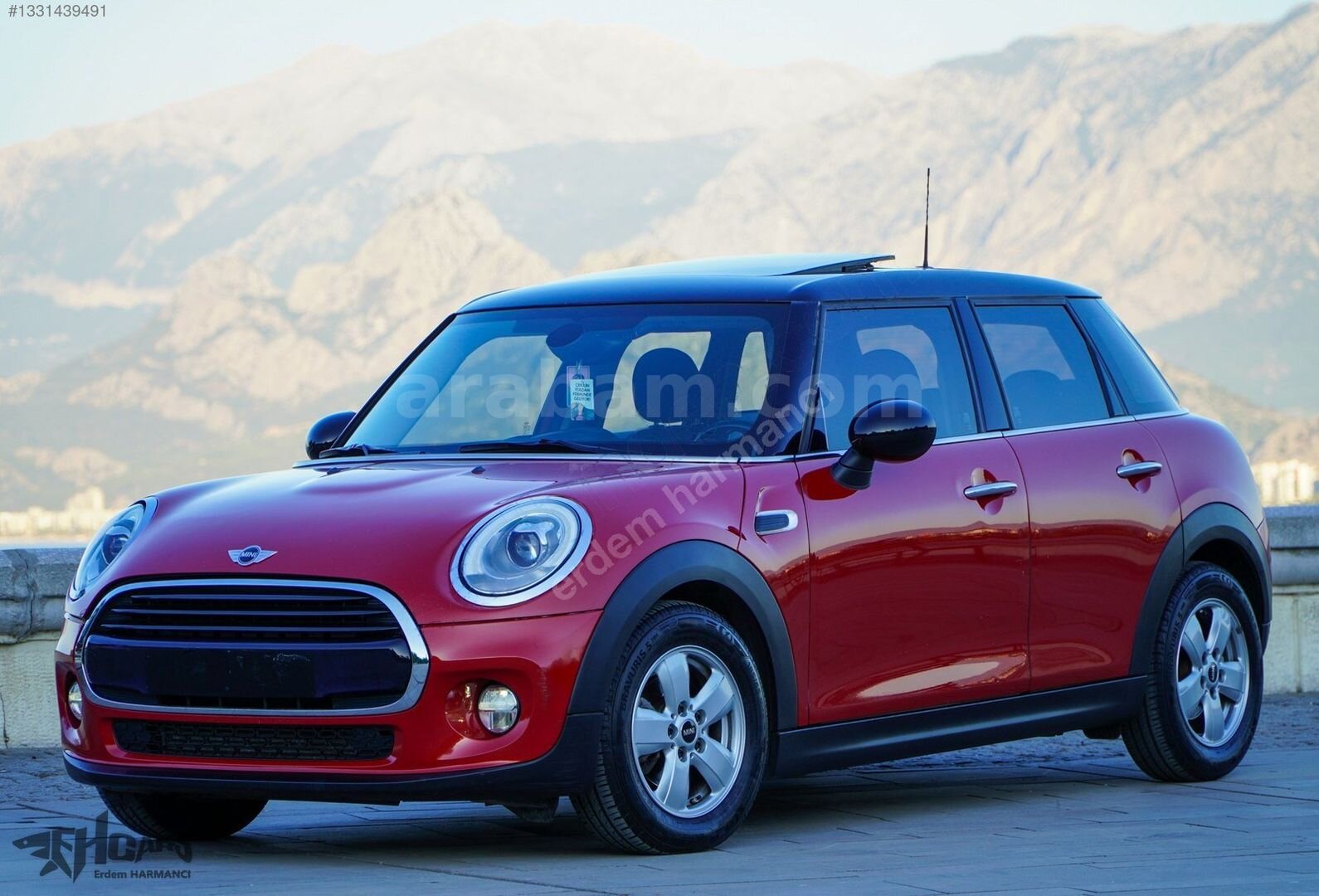 ERDEM'den 2016 Mini Cooper 1.5 D Chili Otomatik Kırmızı - Siyah 1