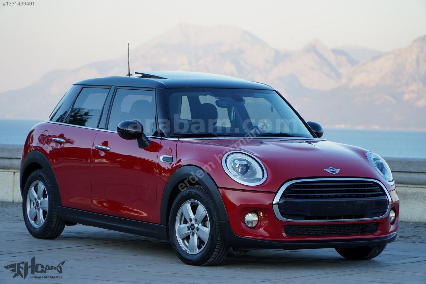 ERDEM'den 2016 Mini Cooper 1.5 D Chili Otomatik Kırmızı - Siyah 3