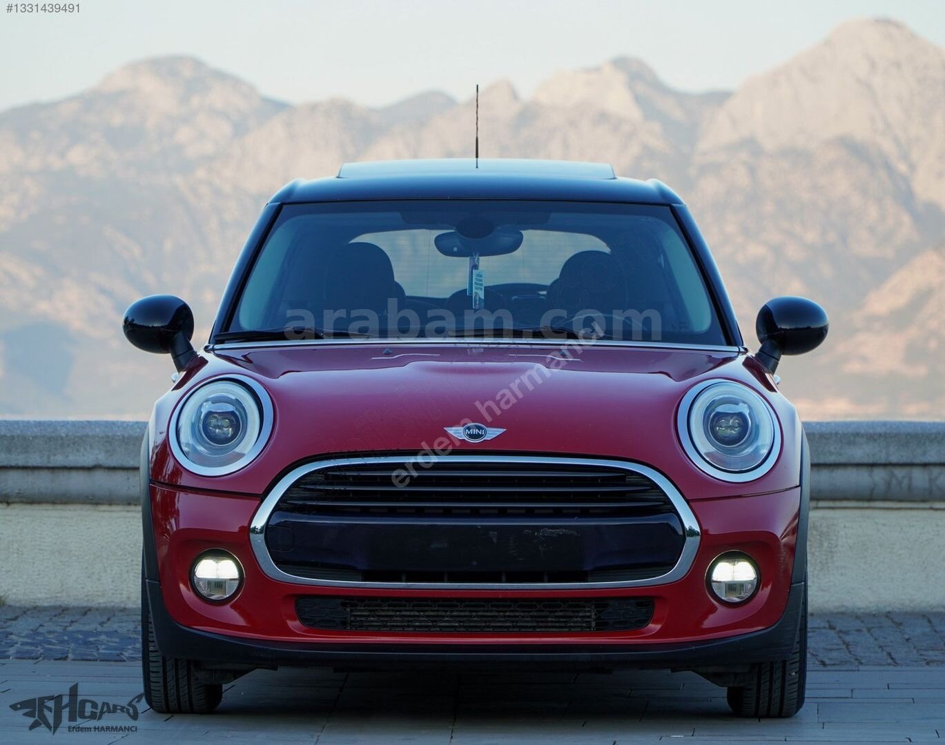 ERDEM'den 2016 Mini Cooper 1.5 D Chili Otomatik Kırmızı - Siyah 2