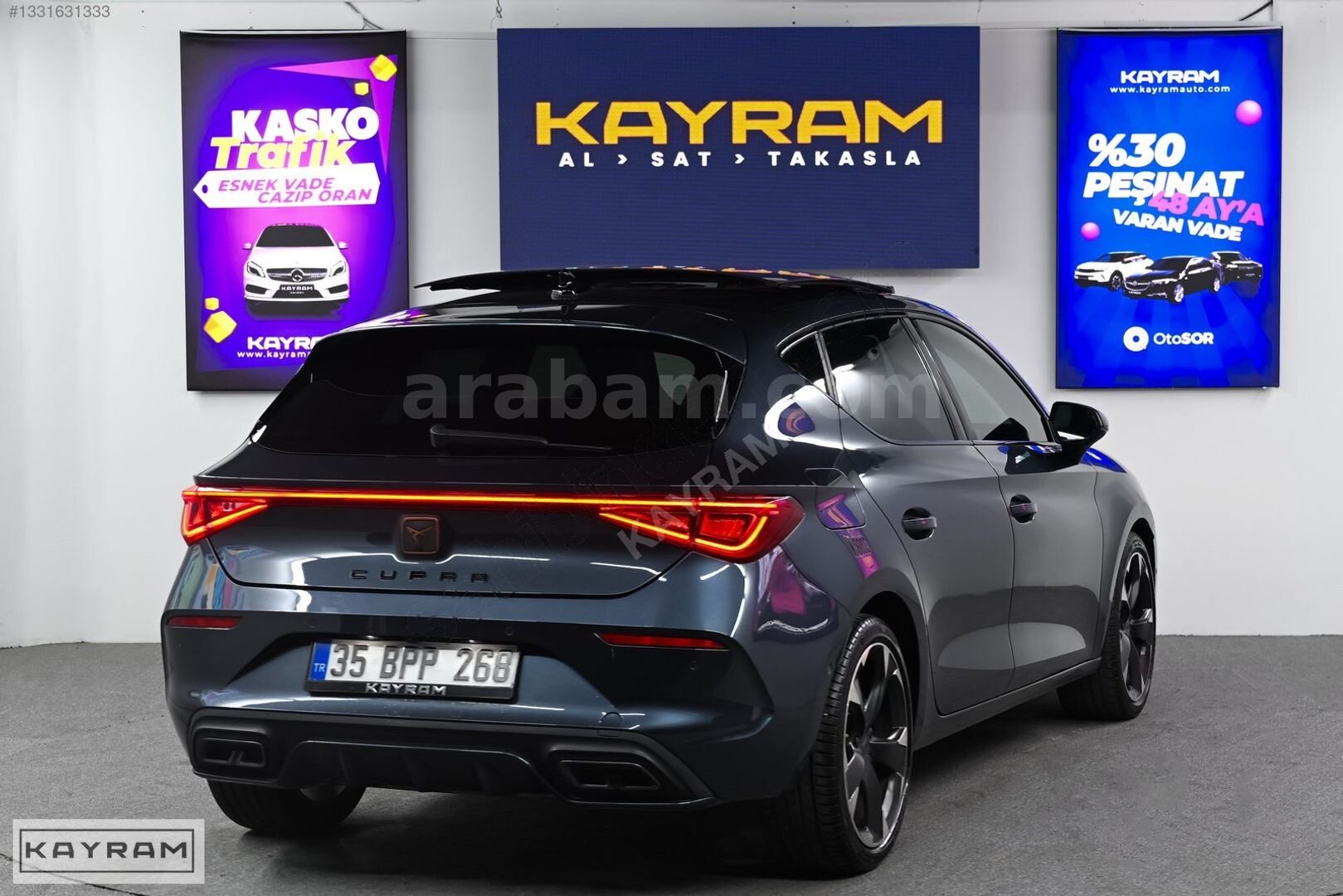 Galeriden Cupra Leon 1.5 eTSI Standart 2023 Model İstanbul 54.000 km Gri 6