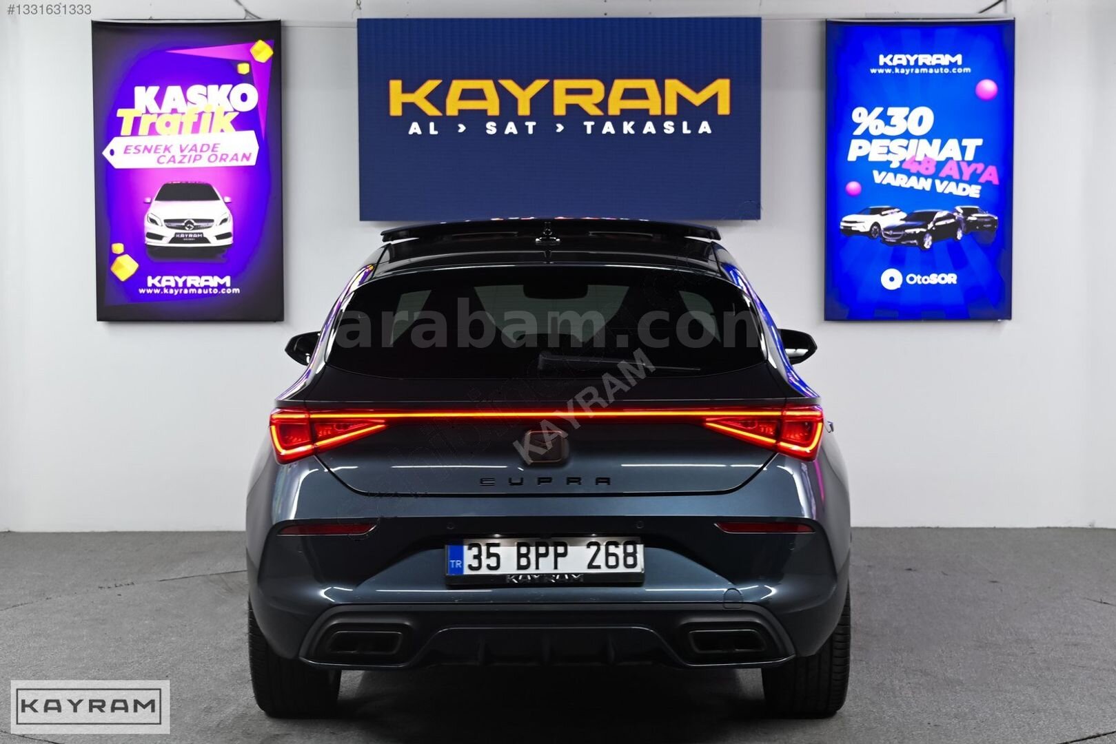 Galeriden Cupra Leon 1.5 eTSI Standart 2023 Model İstanbul 54.000 km Gri 7