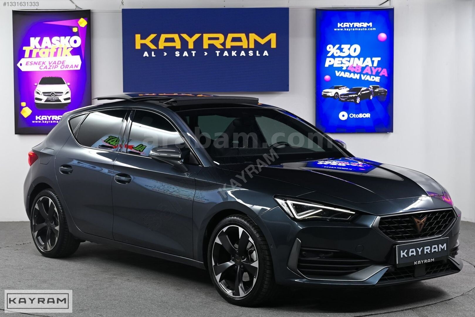 Galeriden Cupra Leon 1.5 eTSI Standart 2023 Model İstanbul 54.000 km Gri 1