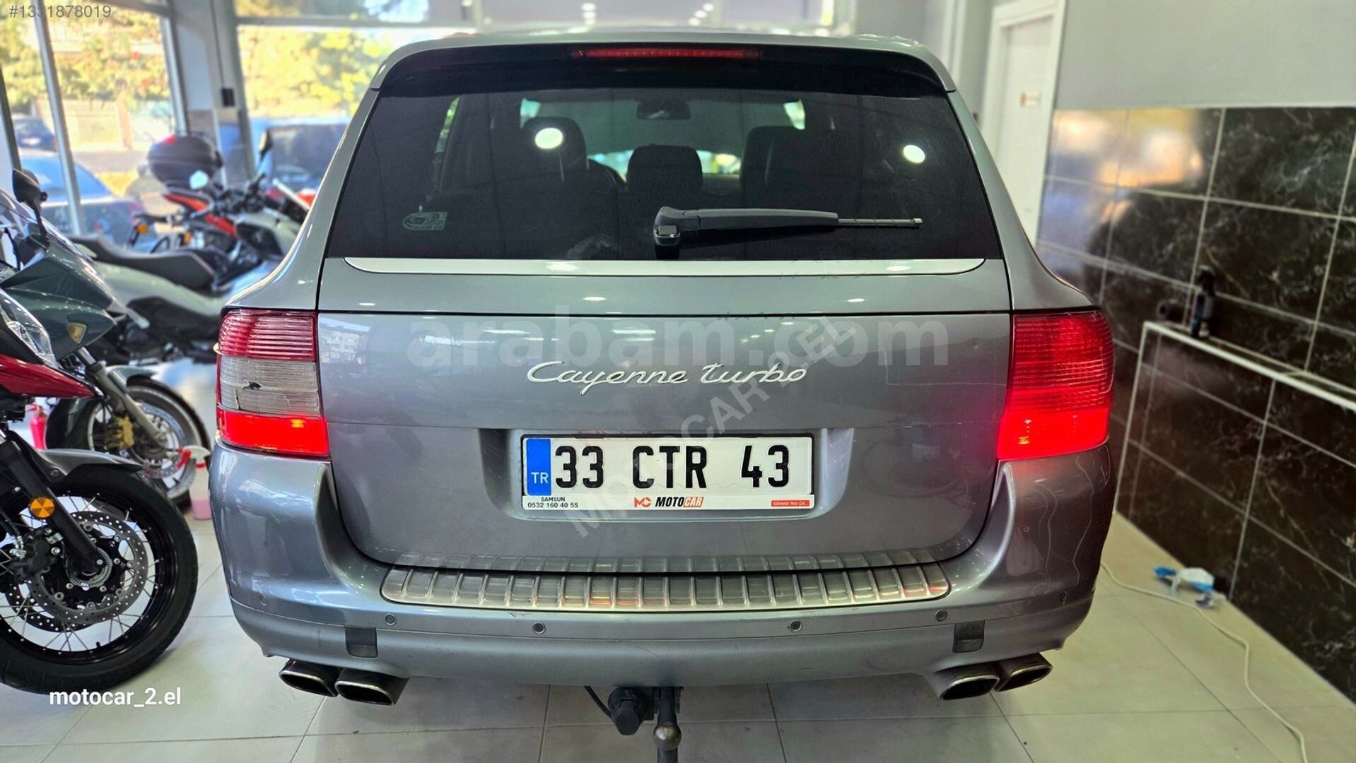 MOTOCAR KURUMSAL MAĞAZADAN PORSHE CAYANNE 4.5 V8 450HP KÖRÜKLÜ 2