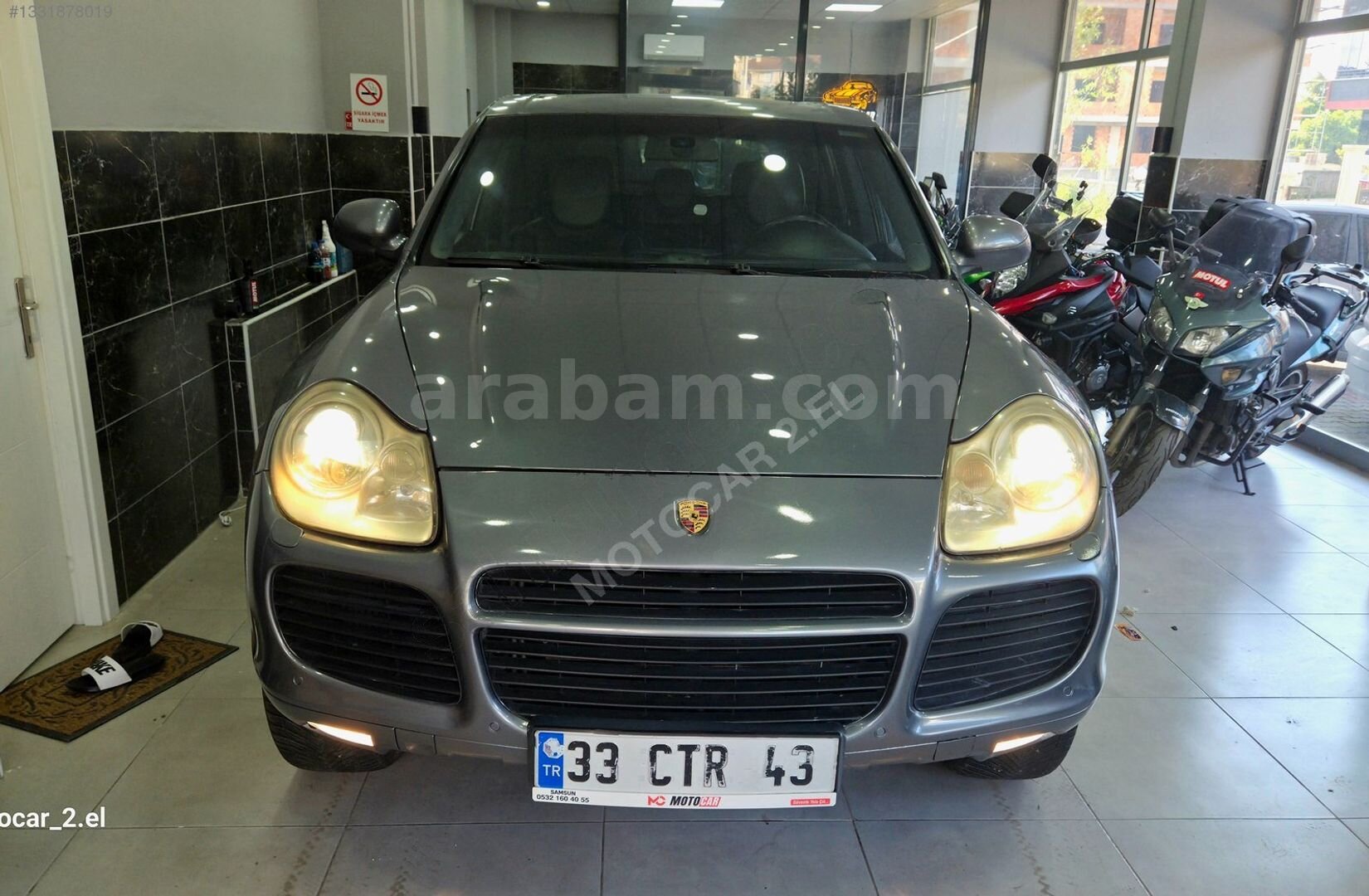 MOTOCAR KURUMSAL MAĞAZADAN PORSHE CAYANNE 4.5 V8 450HP KÖRÜKLÜ 1