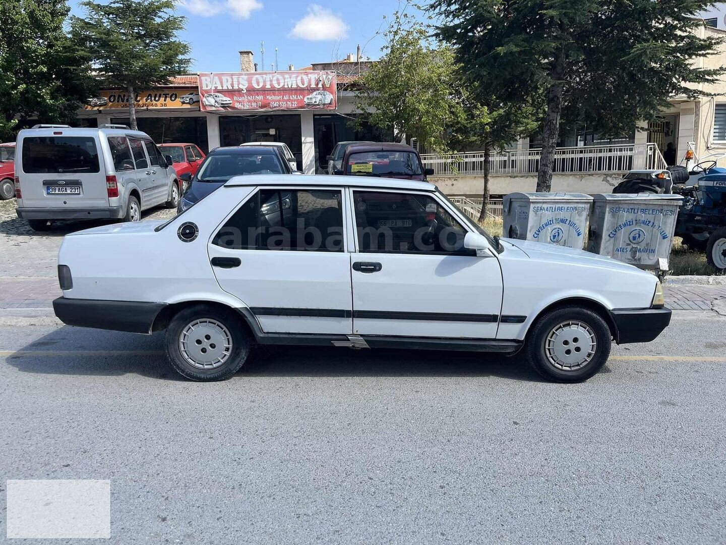 Galeriden Tofaş Şahin 1.6 1995 Model Yozgat 80.000 km Beyaz 5