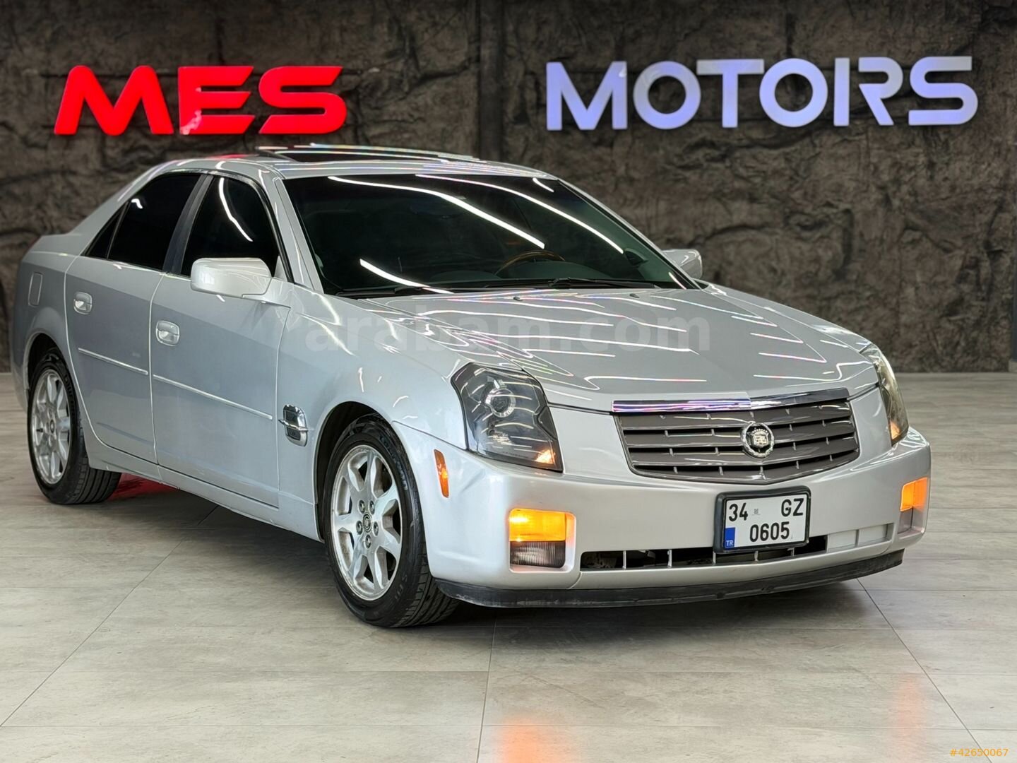 Galeriden Cadillac CTS 3.2 2003 Model İstanbul 156.000 km Gri 4