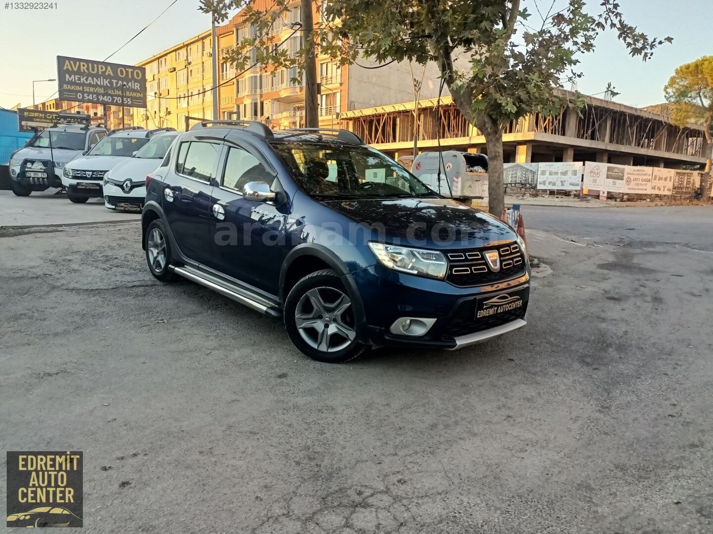 Galeriden Dacia Sandero 1.5 dCi Stepway 2019 Model Balıkesir 180.000 km Mavi 3