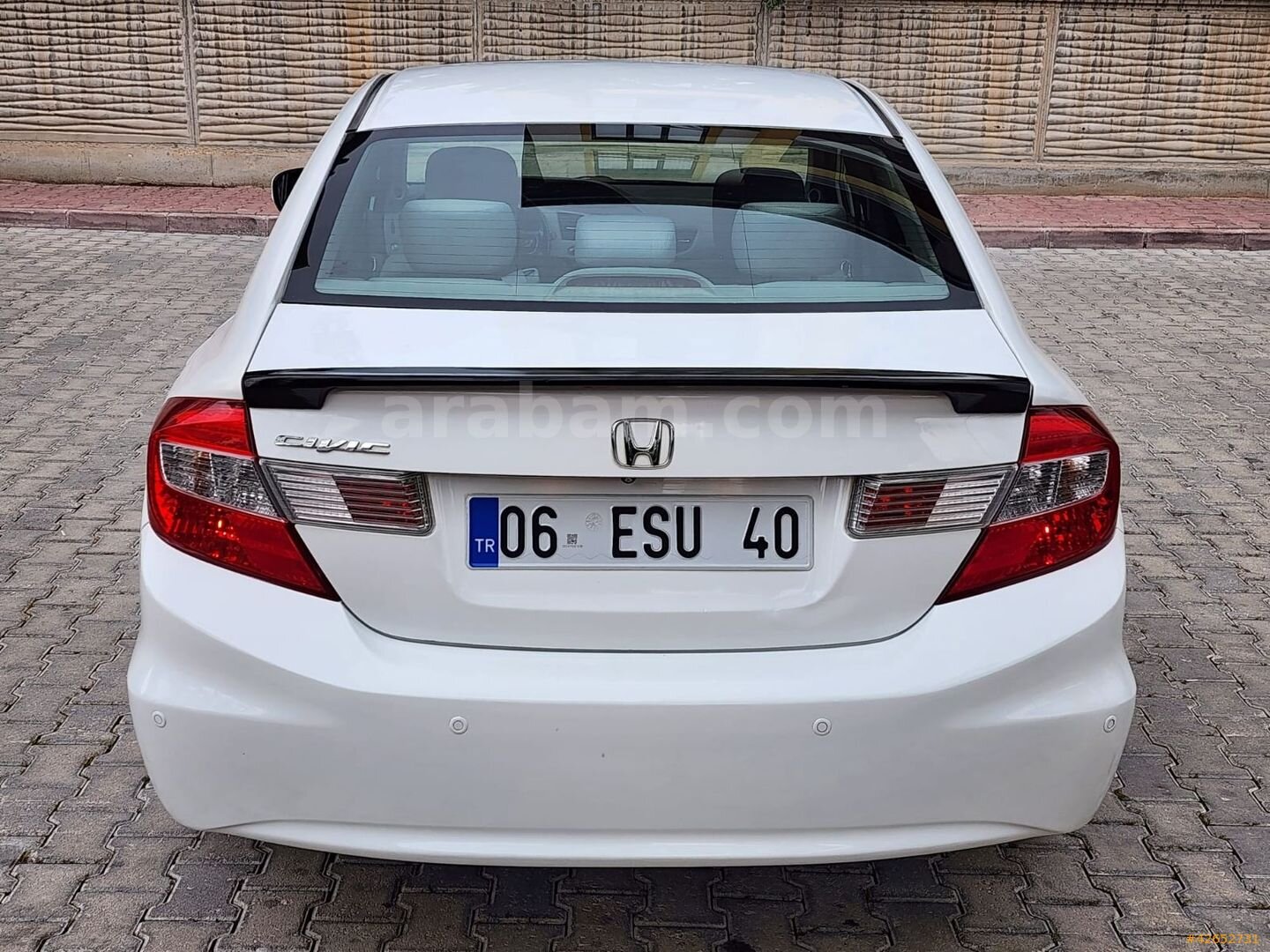 Galeriden Honda Civic 1.6i VTEC Elegance 2012 Model Konya 191.500 km Beyaz 5