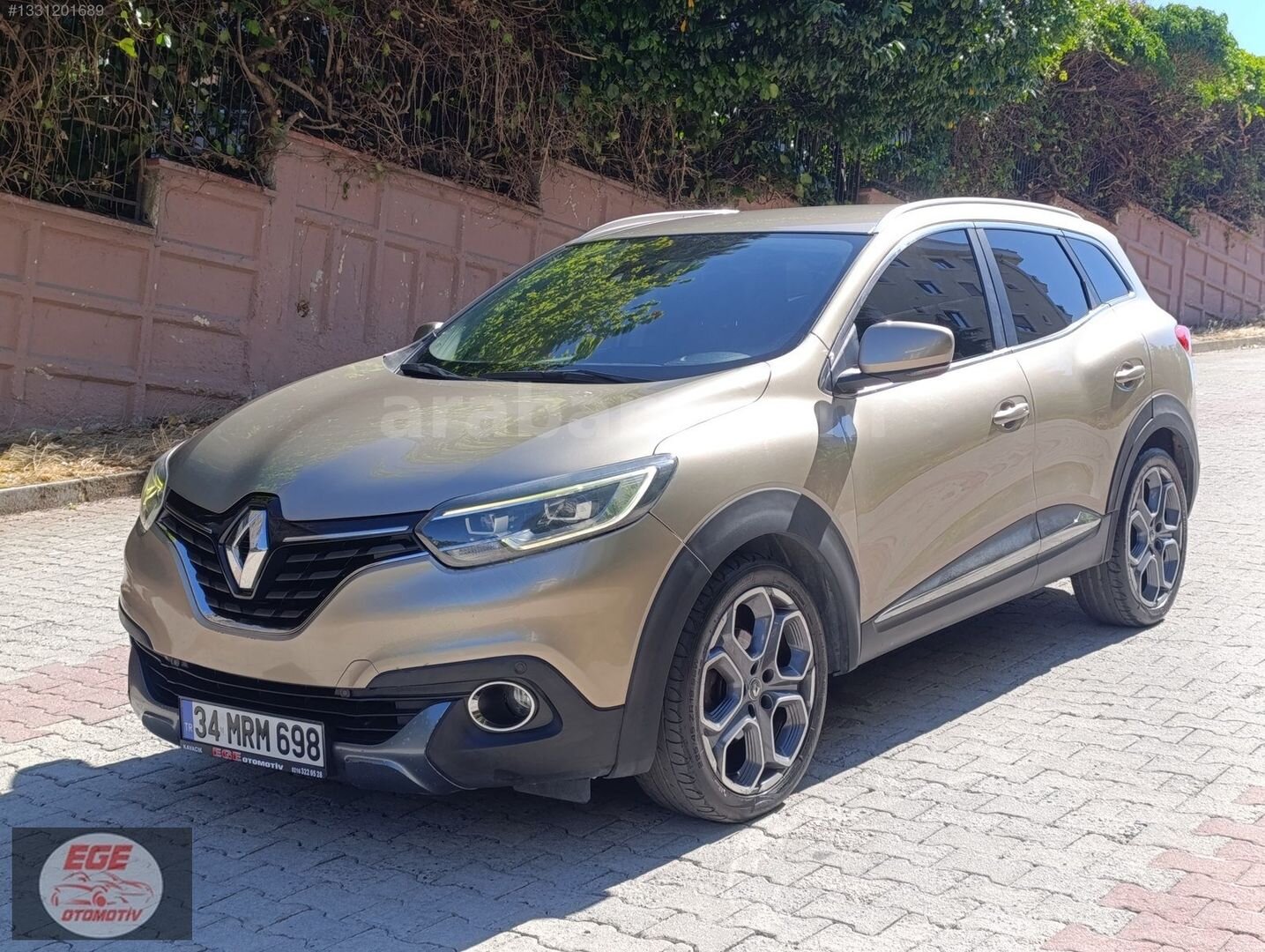 2015 RENAULT KADJAR 1.5 DCI DİZEL OTOMATİK İCON 172 BİNKM HATASZ 2
