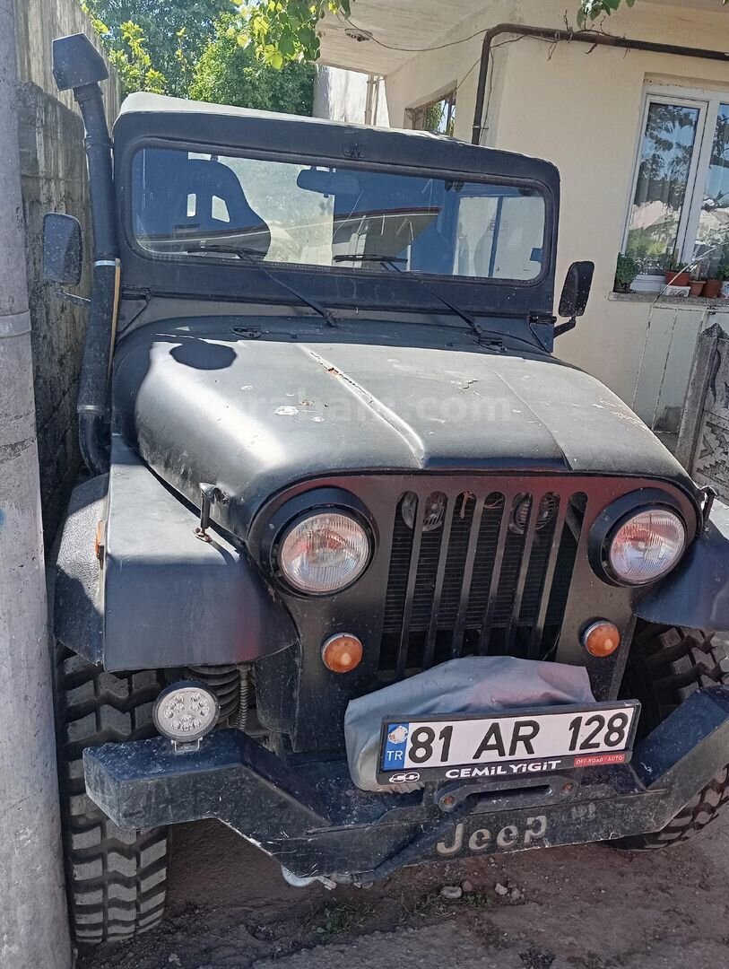 Sahibinden Jeep CJ CJ-3 1967 Model Düzce 61.000 km Siyah 2