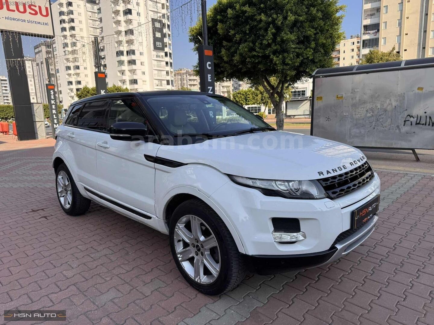 Galeriden Land Rover Range Evoque 2.0 Si4 Prestige 2012 Model Mersin 150.000 km Beyaz 2