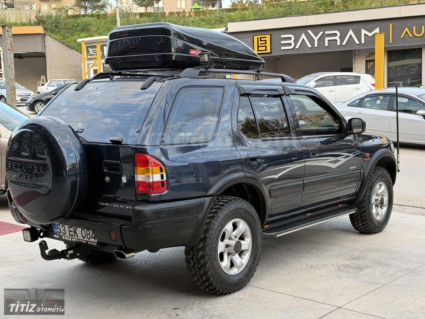 Galeriden Opel Frontera 3.2 Limited 2000 Model Kütahya 330.000 km Lacivert 6