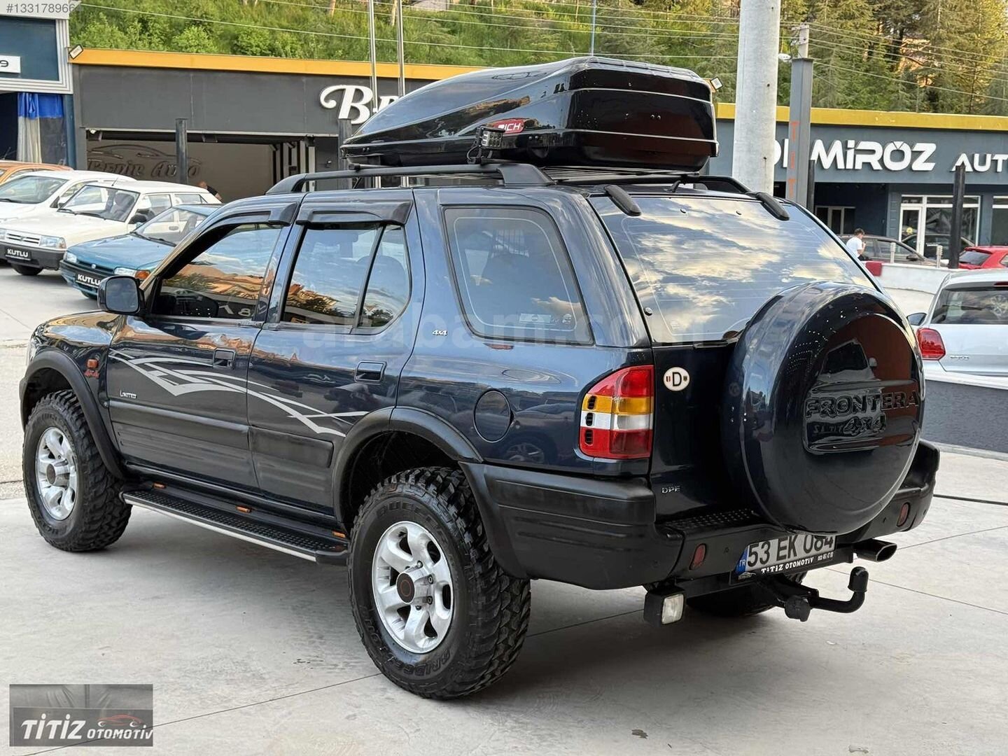 Galeriden Opel Frontera 3.2 Limited 2000 Model Kütahya 330.000 km Lacivert 5