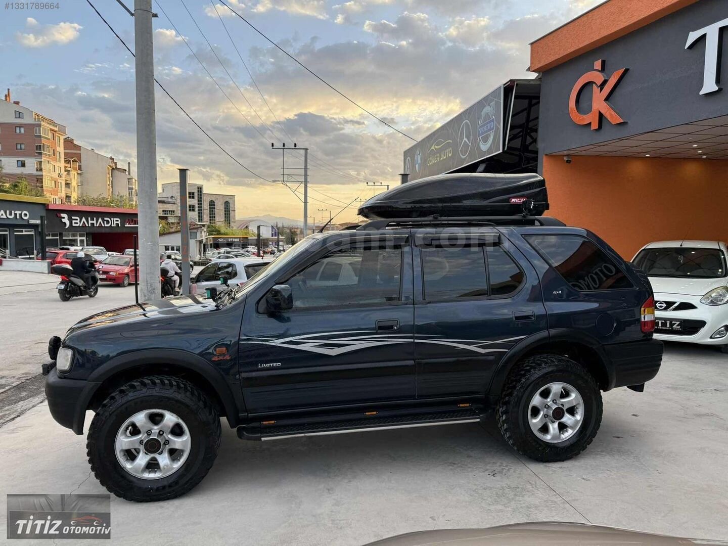 Galeriden Opel Frontera 3.2 Limited 2000 Model Kütahya 330.000 km Lacivert 4