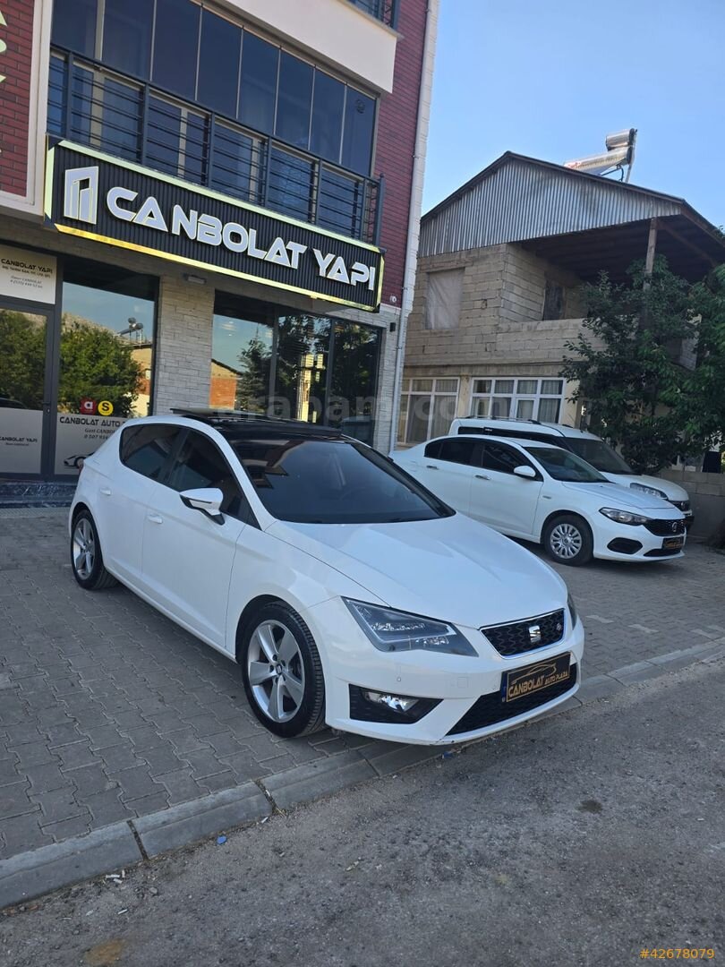 Galeriden Seat Leon 1.4 EcoTSI FR 2016 Model Kahramanmaraş 129.750 km Beyaz 3