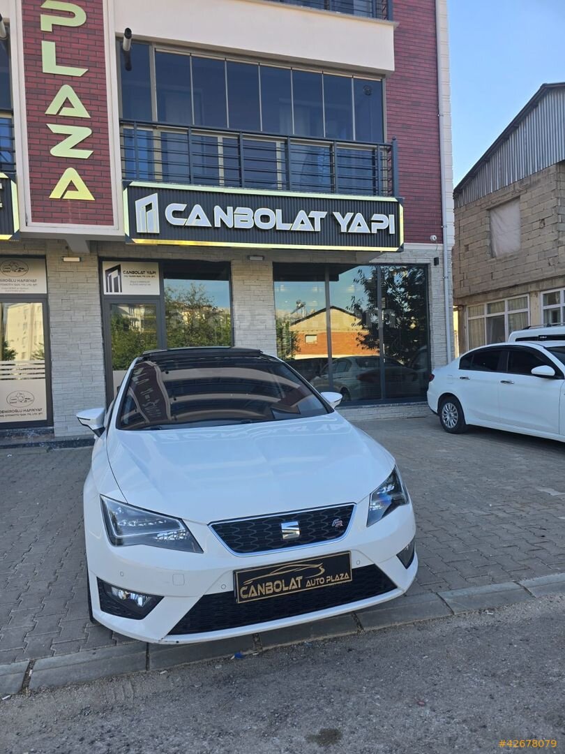 Galeriden Seat Leon 1.4 EcoTSI FR 2016 Model Kahramanmaraş 129.750 km Beyaz 4