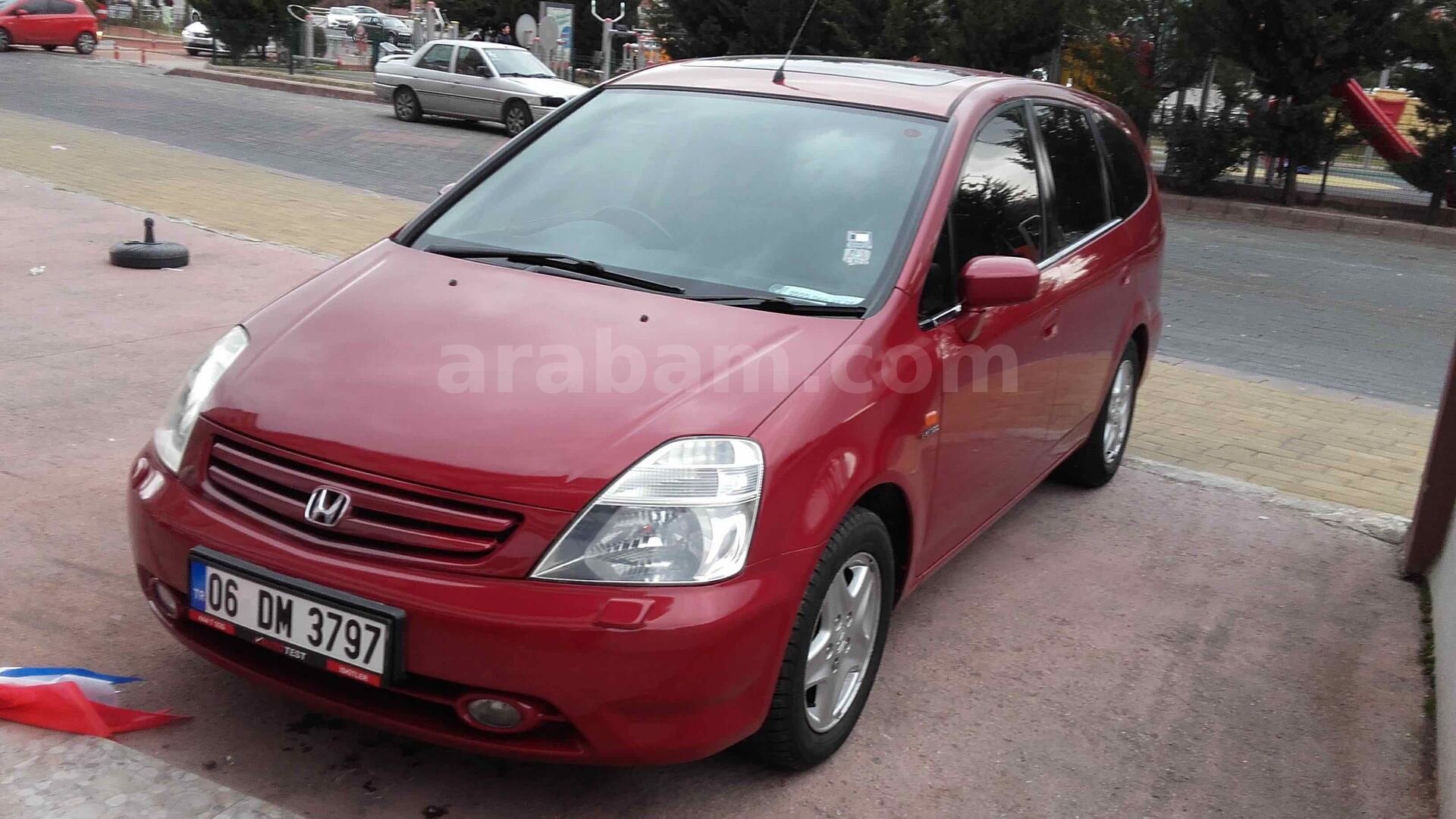 Sahibinden Honda Stream 2.0 2001 Model Ankara 166.000 km Bordo 2