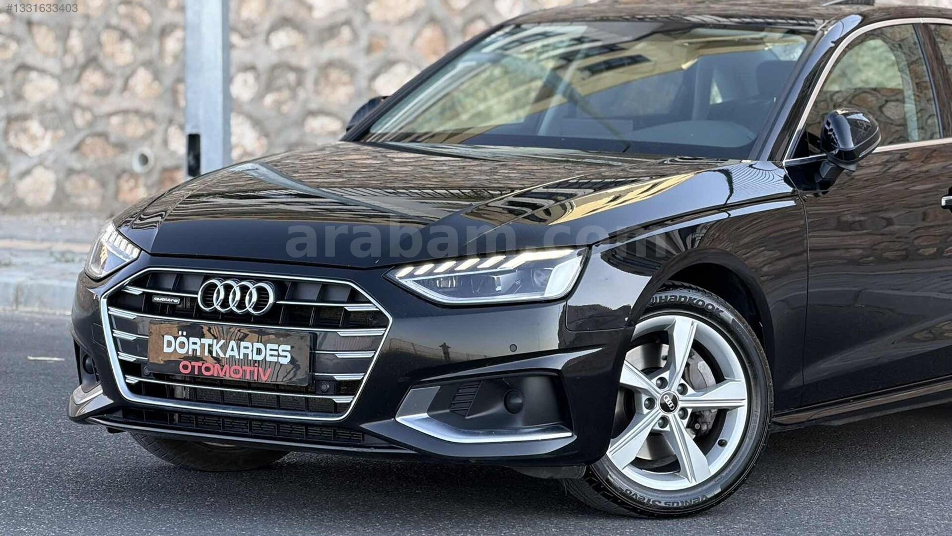 Galeriden Audi A4 Sedan 40 TDI Quattro Advanced 2022 Model Şanlıurfa 86.000 km Siyah 5