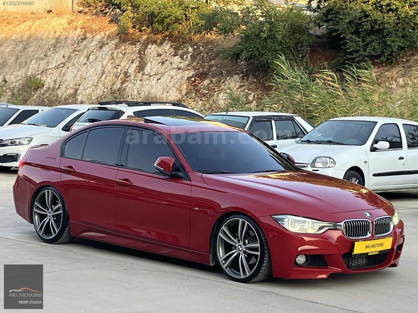 Galeriden BMW 3 Serisi 320i ED Sport Line 2015 Model Şanlıurfa 279.000 km Kırmızı 3