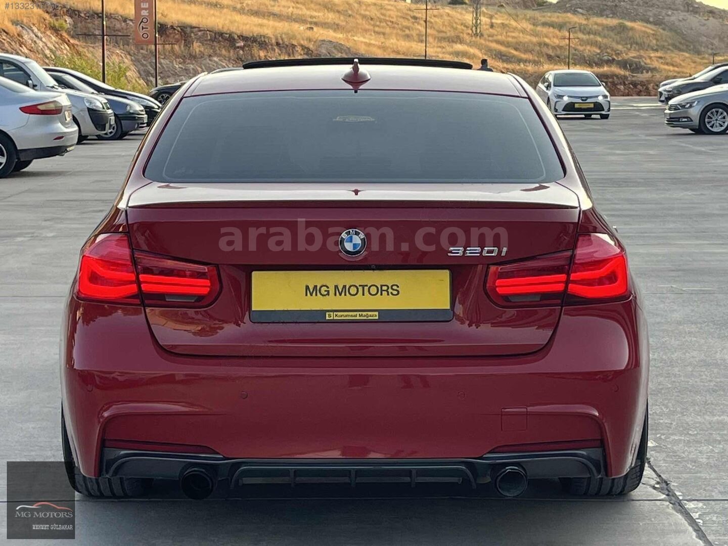 Galeriden BMW 3 Serisi 320i ED Sport Line 2015 Model Şanlıurfa 279.000 km Kırmızı 6