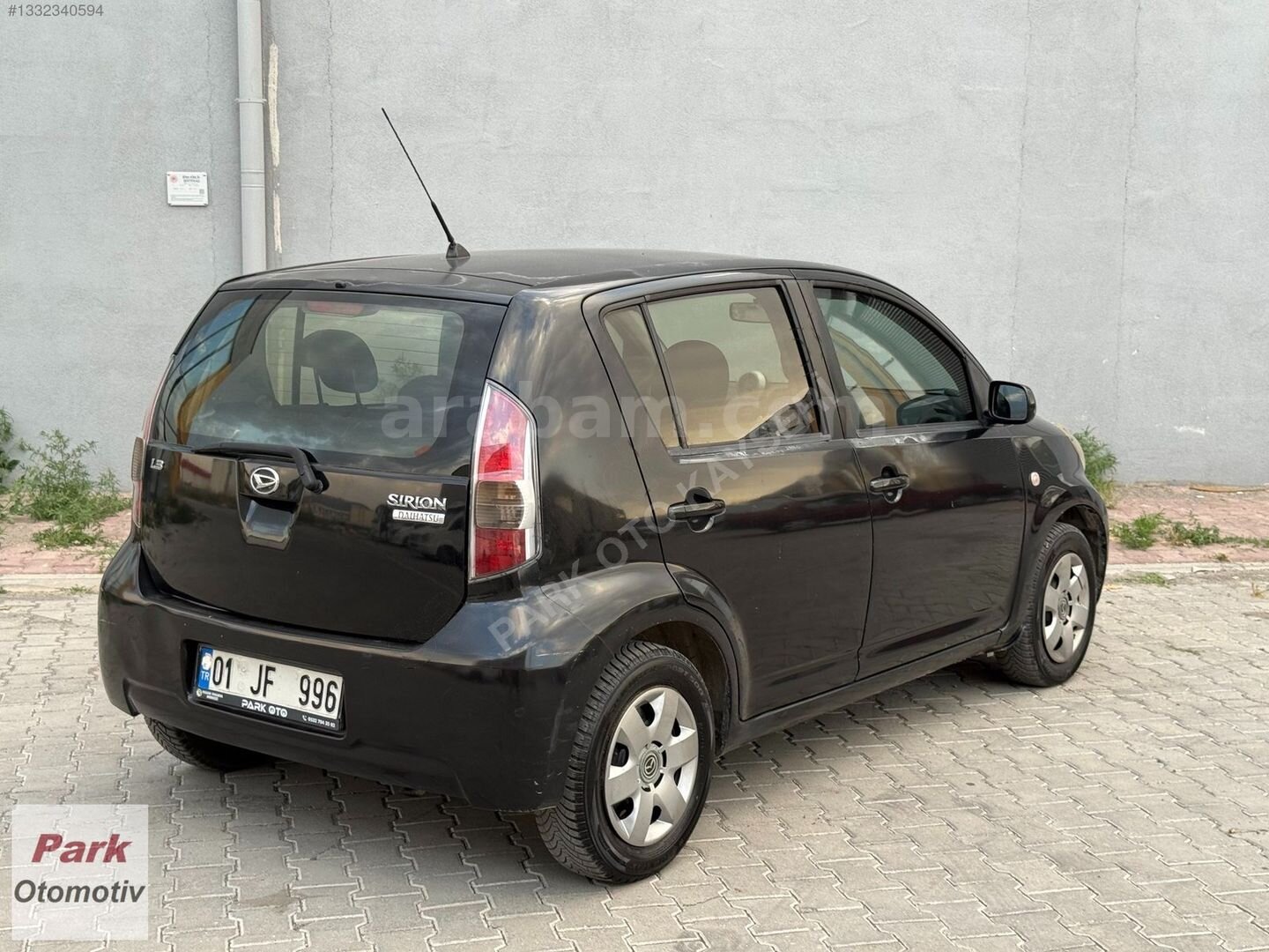 Galeriden Daihatsu Sirion 1.3 2006 Model Kayseri 159.297 km Siyah 7