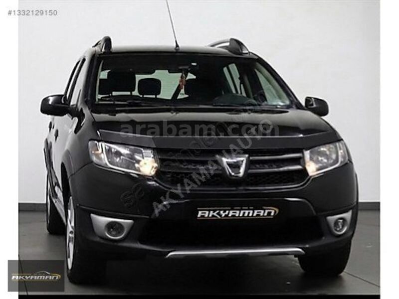 Galeriden Dacia Sandero 1.5 dCi Stepway 2016 Model İstanbul 142.000 km Siyah
