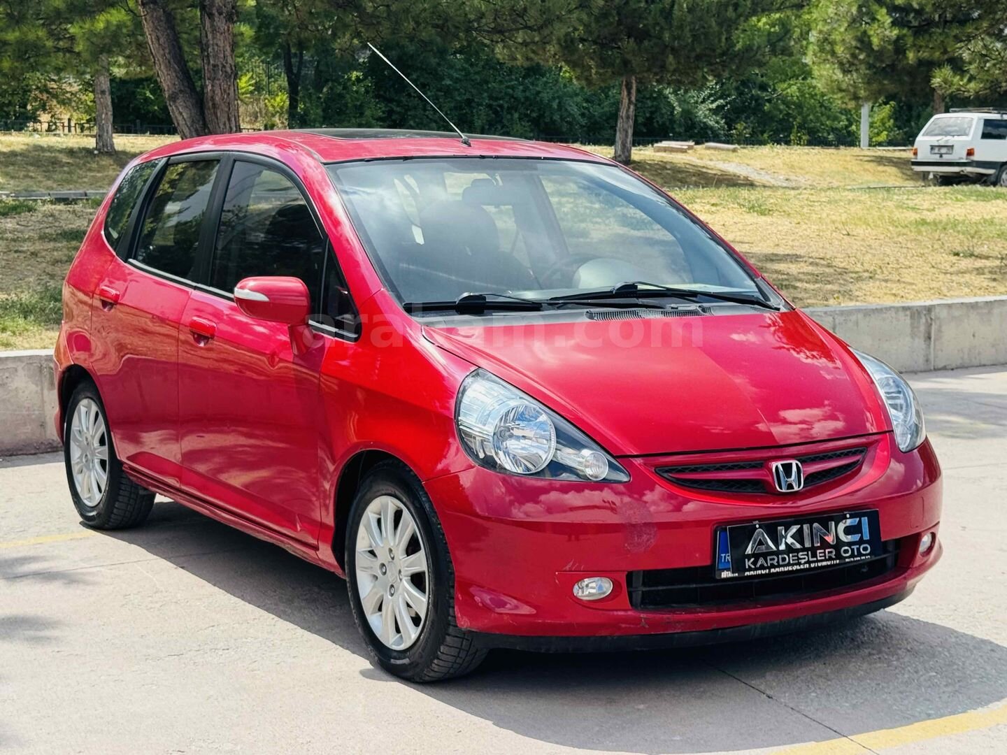 Galeriden Honda Jazz 1.4 LS 2008 Model Kütahya 150.000 km Kırmızı 4